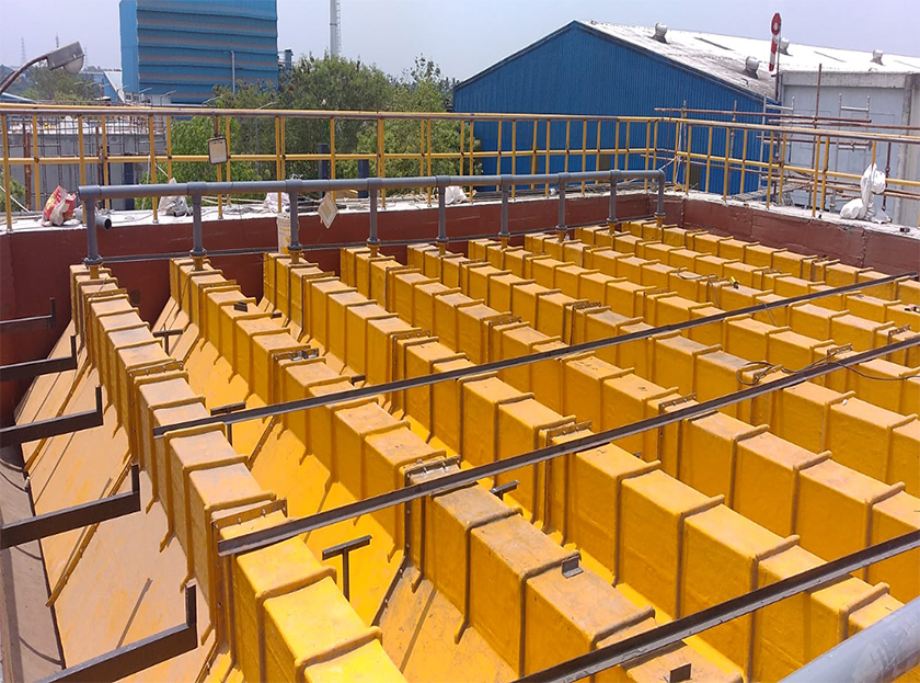 FRP Clarifier/Settler Internals